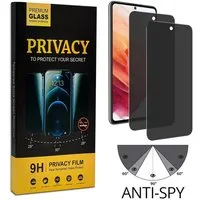 CoolGadget Schutzfolie Sichtschutz Panzerfolie für Samsung Galaxy S23, (Spar-Set 2in1, Fullscreen), Privacy Glas 2x Anti-Spy Schutzfolie für Samsung Galaxy S23 Folie