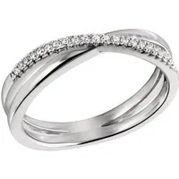 Firetti Fingerring Schmuck Geschenk Silber 925 Damenring Ring, mit Zirkonia (synth)