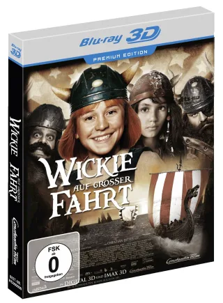 Wickie auf großer Fahrt - Premium Edition [Blu-ray 3D + DVD]