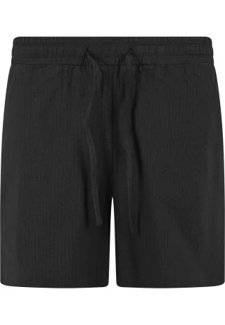 URBAN CLASSICS Shorts "Urban Classics Damen Ladies Seersucker Shorts"