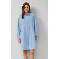 s.Oliver Midikleid Kleid Hemdkleid aus Popeline in A-Linie