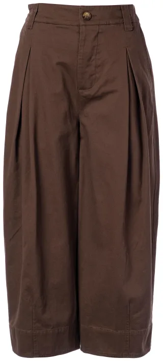 JcSophie - Paphos trousers Dark brown - Gr. - 34