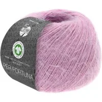 LANA GROSSA PER FORTUNA Häkelwolle, 190 m (flauschiges Kettengarn aus Bio-Baumwolle mit GOTS-Zertifikat), 50 g