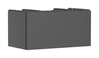 Hansgrohe Waschtischunterschrank Xilesa E 980x550mm 1 SK Ko.AWT/AWT ge Schiefergrau matt, 54266760 54266760