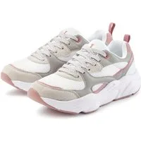 LASCANA Turnschuhe, Sneaker mit ultraleichter Chunky-Sohle, Schnürhalbschuh, Freizeitschuh
