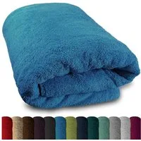Lanudo Badetücher Lanudo® Saunahandtuch "Pure Line" 80x200 cm div. Farben, 100% Baumwolle (1-St)