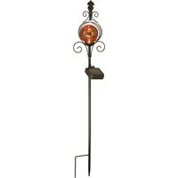 Northpoint Gartenstecker LED Solar Gartenstäbe Außenbereich wetterbeständig