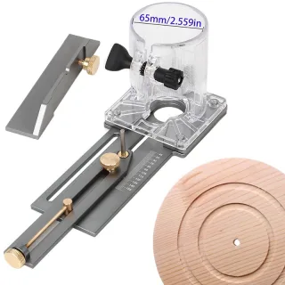 Circle Cutting Jig For Electric Hand Trimmer Wood Router Milling Circle Slotting Trimming Machine DIY Woodworking Tools