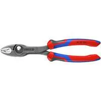 TwinGrip Frontgreifzange 82 02 200 rot/blau, Länge 200mm