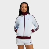 adidas Originals Trainingsjacke CLASSIC TT für Erwachsene, mit Reißverschluss, aus Baumwolle, reguläre Passform