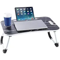 Youyijia Wickeltisch Laptoptisch Betttisch Laptopständer Bett-Schreibtisch Klappbar