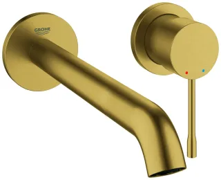 GROHE 2-Loch Waschtischarmatur Unterputz Essence Ausld. 230mm cool sunrise gebürstet, 29193GN1 29193GN1