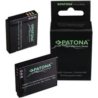 Patona 2x Akku für Panasonic DMW-BCM13 Kamera-Akku Ersatzakku 1100 mAh (3,6 V, 2 St), BCM13 DMC-TZ41 DMC-TS5 DMC-FT5 DMC-TZ40 DMC-ZS30