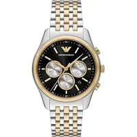 Emporio Armani Quarzuhr Herren Uhr Chronograph – Bi-Color AR11713