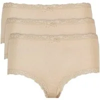 Nina Von C. Taillenslip "Cosy" (3er Pack) eng, elastisch, atmungsaktiv, bequem, feminin, mit Spitze