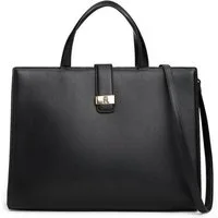 Tommy Hilfiger Satchel TH HERITAGE SATCHEL, Damen Tragetasche, Umhängetasche, Schultertasche mit RV-Innentasche