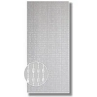 CONACORD Perlenvorhang Decona Kristal Perlenvorhang transparent, Hakenaufhängung, halbtransparent, 90 x 200 cm, Kunststoff - hohe Strangdichte