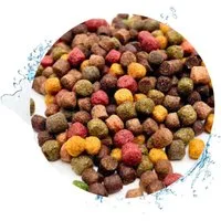 Warnick´s Tierfutterservice Koifutter 8-Sorten Mix mit Spirulina - für erhöhtes Wachstum 6mm, Alleinfuttermittel für: Fische, Koi, Zierfische, Teichfische