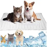 Agger Hundematte kühlmatte Hund, Waschbar kühlmatte für Hunde, Selbstkühlende Pads für Hunde Katzen im heißen Sommer
