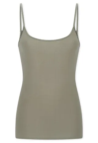 SCHIESSER - Spaghettitop jade - Gr. - 44