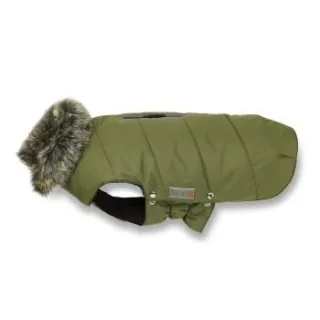 Wolters Winterjacke Parka Jacke Hundejacke oliv 46 cm