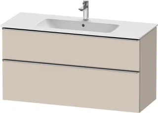 Duravit D-Neo Waschtischunterbau wandhängend Taupe Matt 1210x462x625 mm - DE4364070910000 DE4364070910000