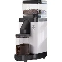Moccamaster Kaffeemühle MOCCAMASTER Kaffeemühle KM5 Matt White Mahlgradeinstellung weiß, Scheibenmahlwerk, 250 g Bohnenbehälter