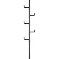 JOYOLEDER Kleiderständer Garderobenständer ausziehbar, 4/5 Haken, 110-310cm Verstellbarer, (Teleskop Kleiderständer stabil – Garderobe platzsparend, Metall, – Herrendiener Schlafzimmer – Flurgarderobe – Wäscheständer Balkon)