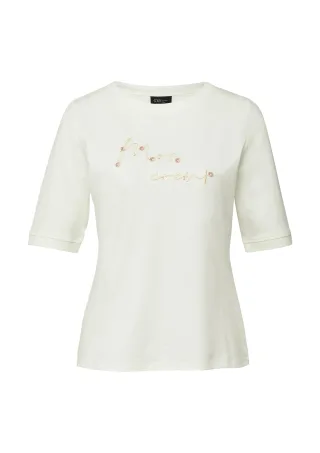 s.Oliver BLACK LABEL - T-Shirt creme - Gr. - 44