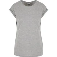 URBAN CLASSICS Kurzarmshirt Urban Classics Damen Ladies Extended Shoulder Tee (1-tlg)