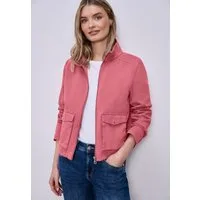 STREET ONE Kurzjacke aus reiner Baumwolle