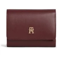 Tommy Hilfiger Geldbörse TH ICON TRIFOLD, Damen Geldbeutel, Portemonnaie mit TH-Logo-Schmuckelement