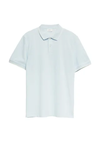 s.Oliver Red Label - Polo-Shirt blau - Gr. - XL