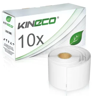 10 Etiketten für Dymo 99019 S0722480 190x59mm
