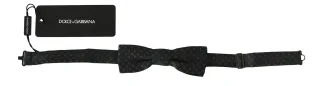 Dolce Gabbana Fliege mit geometrischem Muster