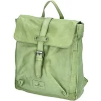 The Skandinavian Brand Freizeitrucksack The Skandinavian Brand Damen Leder Rucksack Green (1-tlg)