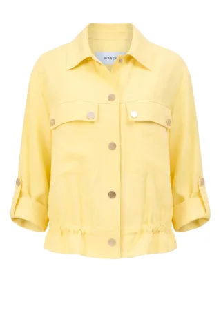 Bianca - Leichte Übergangsjacke beige - Gr. - 38