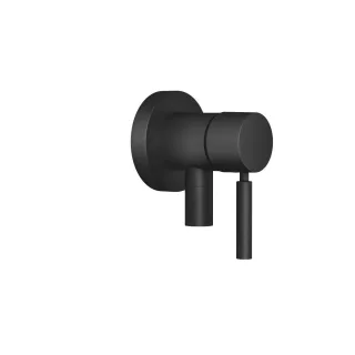 Dornbracht Unterputz-Armatur mit Abdeckplatte SERIENSPEZIFISCH 36046660 Schwarz matt, 36046660-33 36046660-33