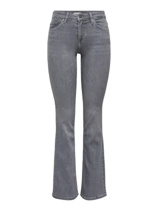 ONLY - ONLBLUSH MID FLARED DNM TAI0918 NOOS Grey Denim - Gr. - 30
