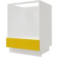 Feldmann-Wohnen Herdumbauschrank Napoli (Napoli, 1-St) 60cm Front- und Korpusfarbe wählbar grifflos mit 1 Klapptür