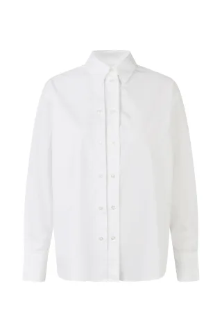 samsøe & samsøe - Bluse - Salasa weiß - Gr. - XS