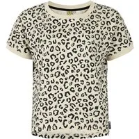 ROADSIGN australia T-Shirt Soft Leo (1, 1-tlg., 1) mit Leo Print und lockerer Kimonoform, für Freizeit- und Casual Looks