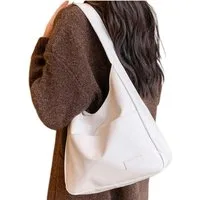 Bwecuy Schultertasche Damen Shopper Handtasche Tote Bag Vintage Hobo Tasche Strandtasche, für Arbeit Schule Shopper Lässige täglich
