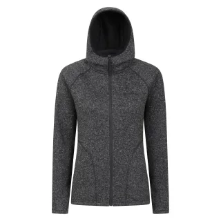 Mountain Warehouse Damen/Damen Nevis Full Zip Hoodie (Schwarz)