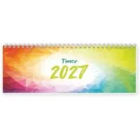 Trötsch Verlag Querkalender TRÖTSCH - Schreibtischquerkalender Timer Farben (eine Woche 2...
