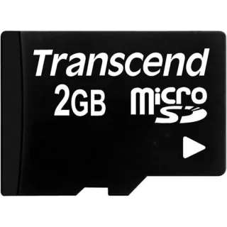 Transcend microSD 2GB + SD-Adapter