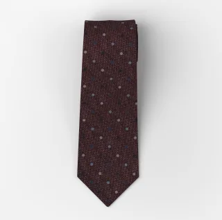 OLYMP Signature - Tie Signature D.2878 bordeaux