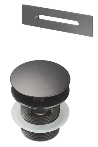 Neuesbad Serie 600 Ablaufgarnitur Set, Titanium, für Serie 600 Badewannen NB1KYY_D10B1