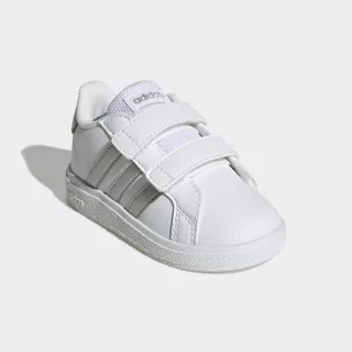 adidas Sportswear Sneaker "GRAND COURT LIFESTYLE HOOK AND LOOP" für Kinder, Design auf den Spuren des adidas Superstar