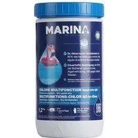 Bestlivings Chlortabletten Marina Multitabs 20g für Pool 5in1, (60x20g Tabs), für Pools, Whirlpools und Planschbecken (ca. 2–25 m)